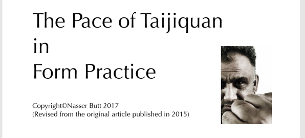 The Pace of Taijiquan