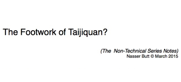 The Footwork of Taijiquan